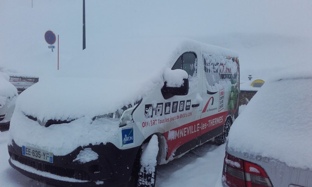 ValTho nos minibus sous la tempête